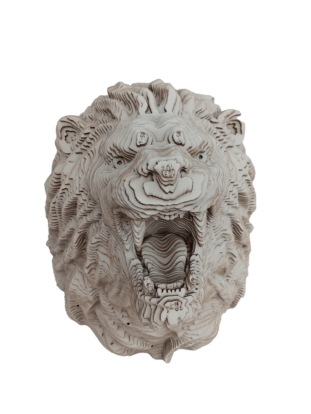 Pièces prédécoupées de la Tête de Lion CART