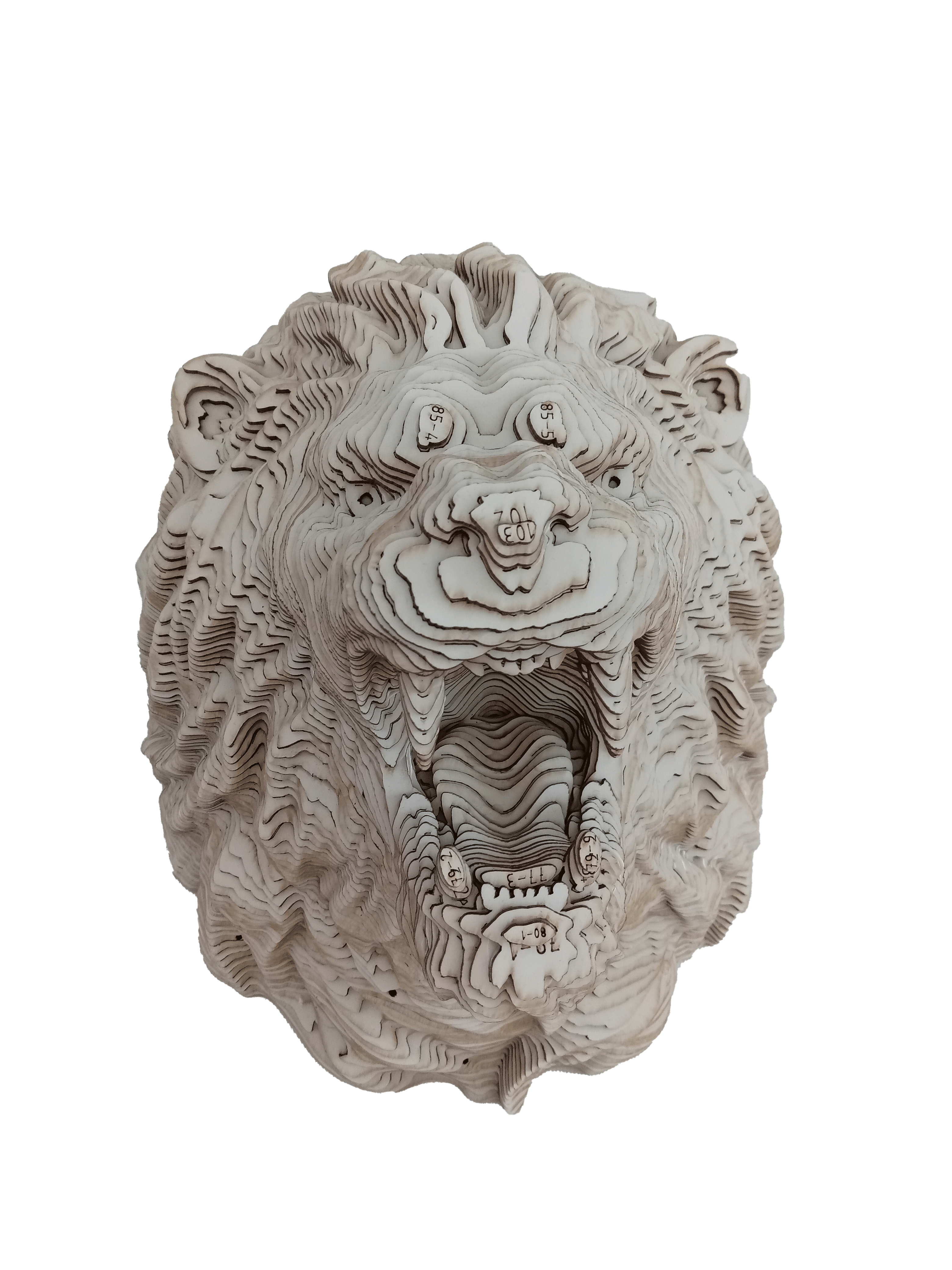 Pièces prédécoupées de la Tête de Lion CART