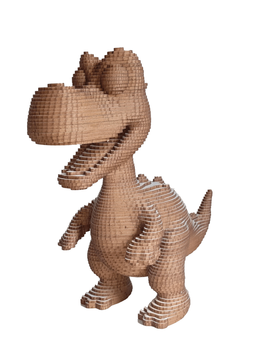 Petit Dinosaure CART vu de profil