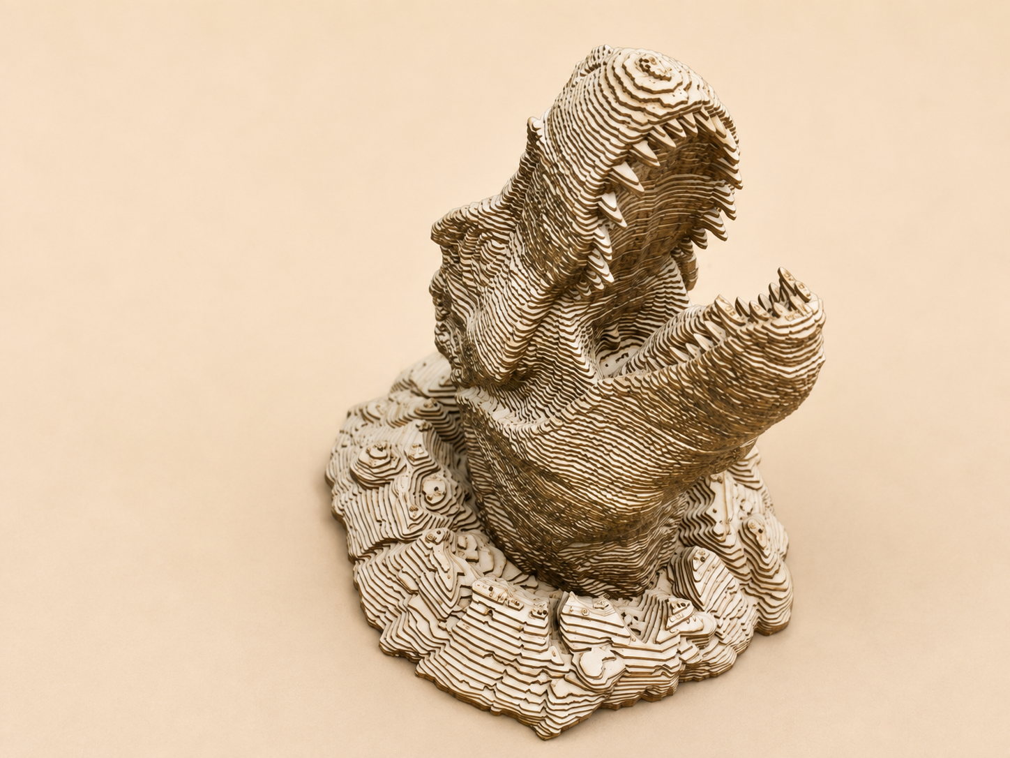 Tête de Dinosaure