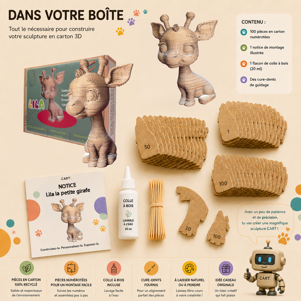 Lila le Bébé Girafe