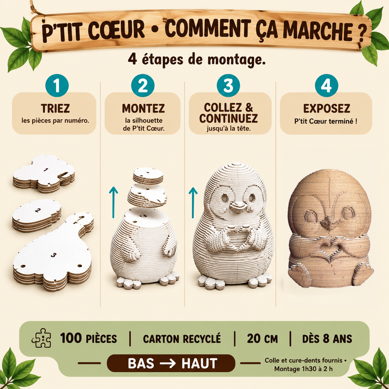P'tit Cœur le Bébé Poussin
